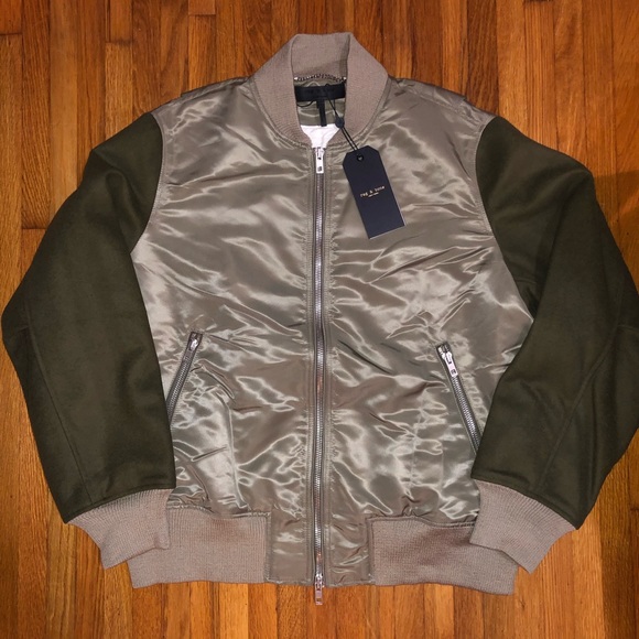 rag and bone elle bomber